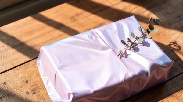 Kreative verpackungsideen mit seidenpapier für geschenke